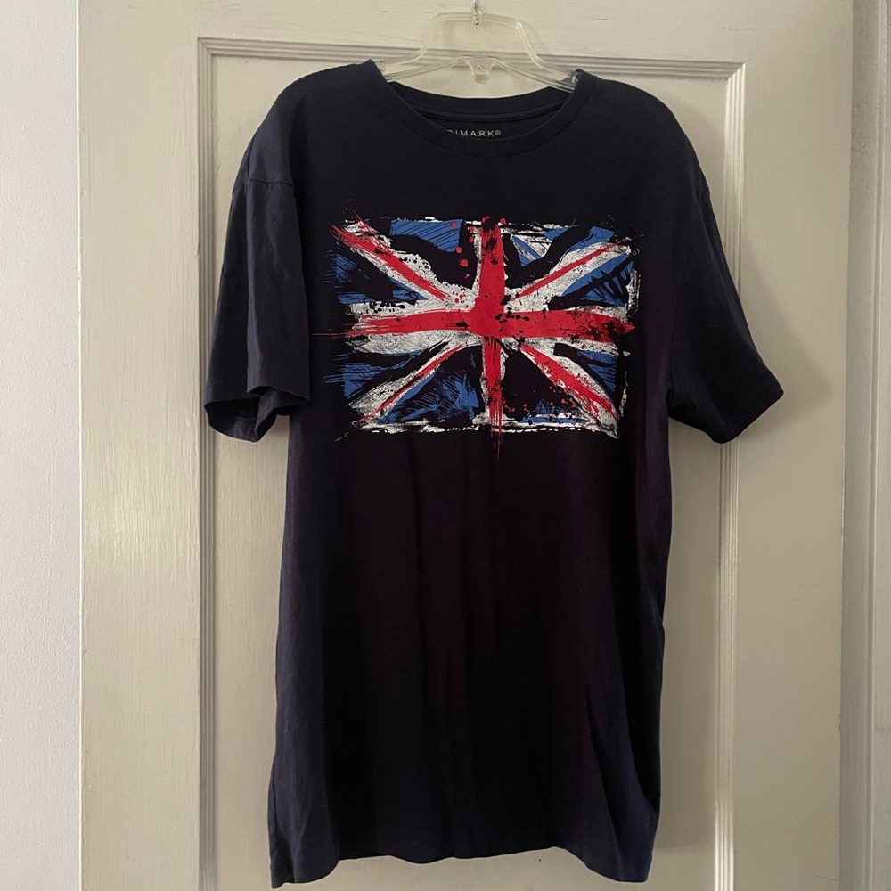 Union Jack Flag Tshirt from Primark London Size Medium